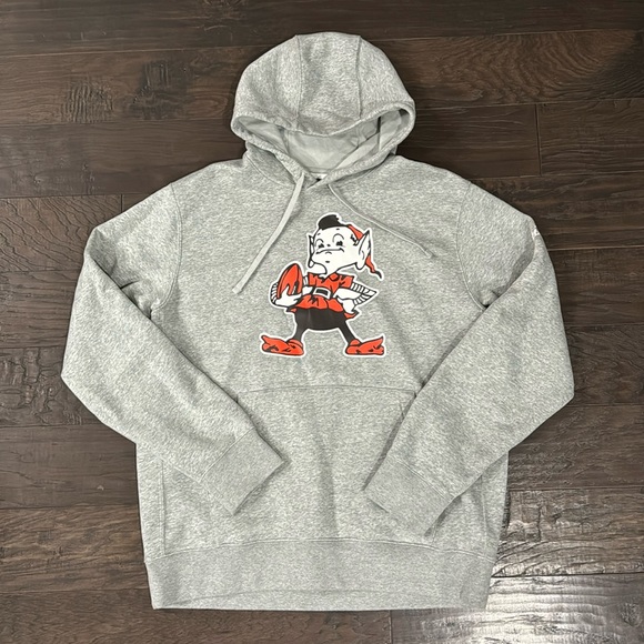 Nike Other - Nike NFL Cleveland Browns Brownie Elf Retro Sweatshirt Hoodie Men’s Large